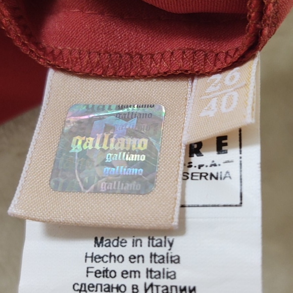 Midi Galliano evening dress - Picture 6 of 6